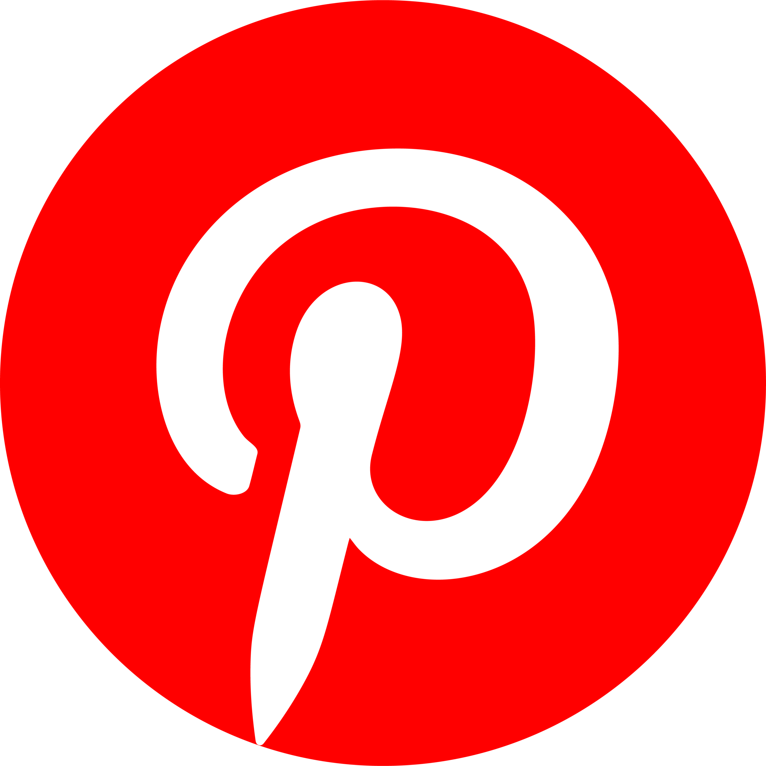 Social Media Marketing vecteezy pinterest logo icon 21495951